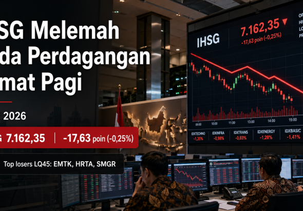 IHSG Melemah