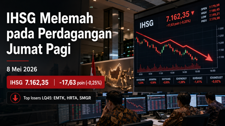 IHSG Melemah